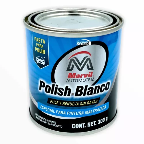 CERA EN PASTA BLANCA USO AUTOMOTRIZ 300GR MARVIL