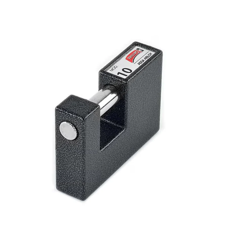 CANDADO DE SEGURIDAD 10 NEGRO 307 PHILLIPS